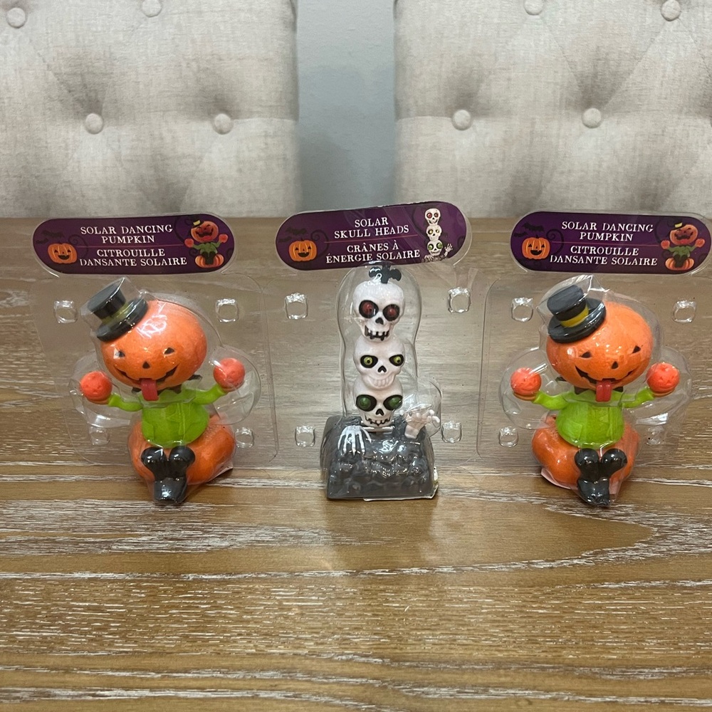 Solar Dancing Halloween Figures
